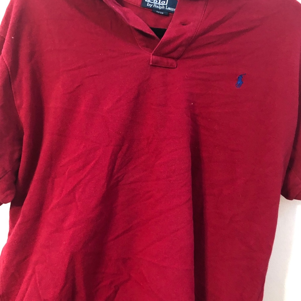Red polo by Ralph Lauren